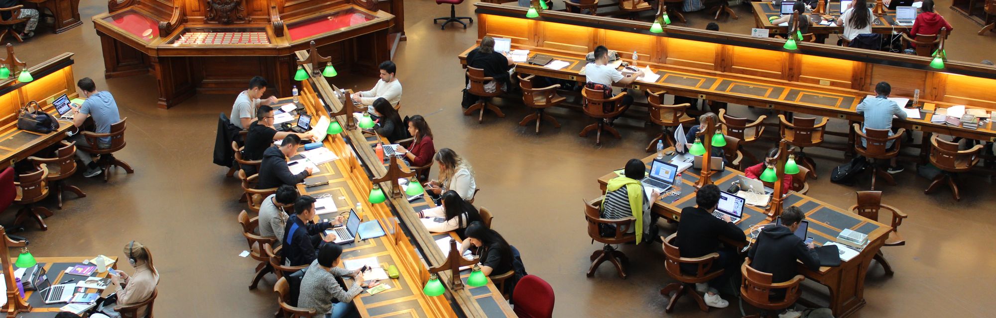 Students on campus
