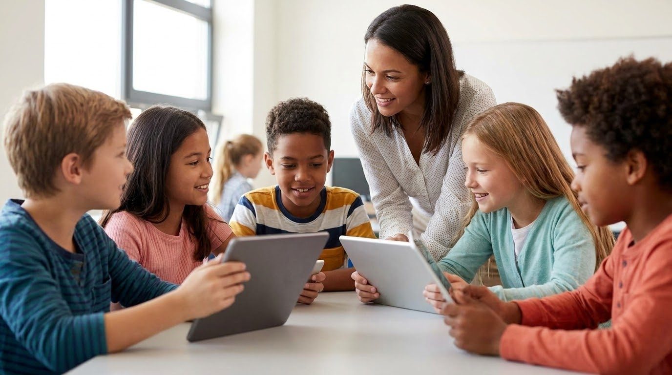 Educators in a professional learning session